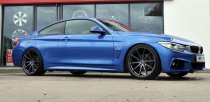 NEW 19 INCH ISPIRI FFR1 ALLOY WHEELS IN CARBON GRAPHITE, DEEPER CONCAVE 9.5" ALL ROUND 5x112