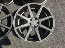 NEW 19" ISPIRI ISR8 ALLOY WHEELS IN MATT CARBON BRONZE WITH WIDER 9.5"et45