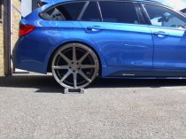 NEW 19 INCH ISPIRI ISR8 ALLOY WHEELS IN MATT CARBON BRONZE WITH DEEPER CONCAVE 9.5" REAR OPTION 5x112