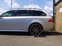 NEW 19 INCH ISPIRI ISR8 ALLOY WHEELS IN MATT CARBON BRONZE WITH DEEPER CONCAVE 9.5" REAR OPTION 5x112