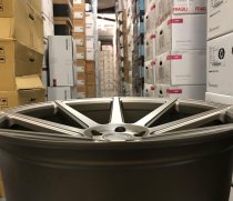 NEW 20 INCH ISPIRI ISR8 ALLOY WHEELS IN MATT CARBON BRONZE WITH DEEPER CONCAVE 10" REAR OPTION 5x112