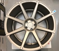 NEW 20 INCH ISPIRI ISR8 ALLOY WHEELS IN MATT CARBON BRONZE WITH DEEPER CONCAVE 10" REAR OPTION 5x112