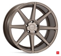 NEW 20 INCH ISPIRI ISR8 ALLOY WHEELS IN MATT CARBON BRONZE WITH DEEPER CONCAVE 10″ REAR OPTION 5x112