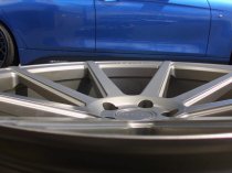 NEW 20 INCH ISPIRI ISR8 ALLOY WHEELS IN MATT CARBON BRONZE WITH DEEPER CONCAVE 10" REARS 5x120