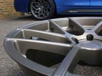 NEW 20 INCH ISPIRI ISR6 ALLOY WHEELS IN MATT CARBON BRONZE WITH DEEPER CONCAVE 10" REARS 5x120