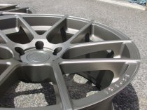 NEW 20 INCH ISPIRI ISR6 ALLOY WHEELS IN MATT CARBON BRONZE WITH DEEPER CONCAVE 10" REARS 5x120