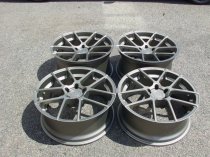 NEW 20 INCH ISPIRI ISR6 ALLOY WHEELS IN MATT CARBON BRONZE WITH DEEPER CONCAVE 10" REARS 5x120