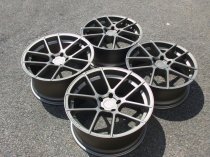 NEW 20 INCH ISPIRI ISR6 ALLOY WHEELS IN MATT CARBON BRONZE WITH DEEPER CONCAVE 10" REARS 5x120