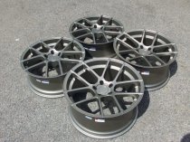 NEW 20 INCH ISPIRI ISR6 ALLOY WHEELS IN MATT CARBON BRONZE WITH DEEPER CONCAVE 10" REARS 5x120