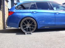 NEW 20 INCH ISPIRI ISR6 ALLOY WHEELS IN MATT CARBON BRONZE WITH DEEPER CONCAVE 10" REARS 5x120