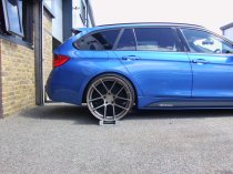 NEW 20 INCH ISPIRI ISR6 ALLOY WHEELS IN MATT CARBON BRONZE WITH DEEPER CONCAVE 10" REARS 5x120