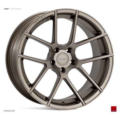 NEW 20 INCH ISPIRI ISR6 ALLOY WHEELS IN MATT CARBON BRONZE WITH DEEPER CONCAVE 10" REARS 5x120