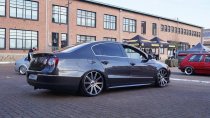 NEW 19 INCH AXE EX15 ALLOY WHEELS IN GLOSS BLACK WITH POLISH FACE AND DEEPER CONCAVE 9.5" REAR OPTION