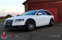 NEW 19 INCH AXE EX15 ALLOY WHEELS IN GLOSS BLACK WITH POLISH FACE AND DEEPER CONCAVE 9.5" REAR OPTION