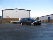NEW 18 INCH LRN BLITZ ALLOY WHEELS IN GLOSS BLACK WITH POLISHED STEPPED DISH, DEEPER 9" REAR 5x120