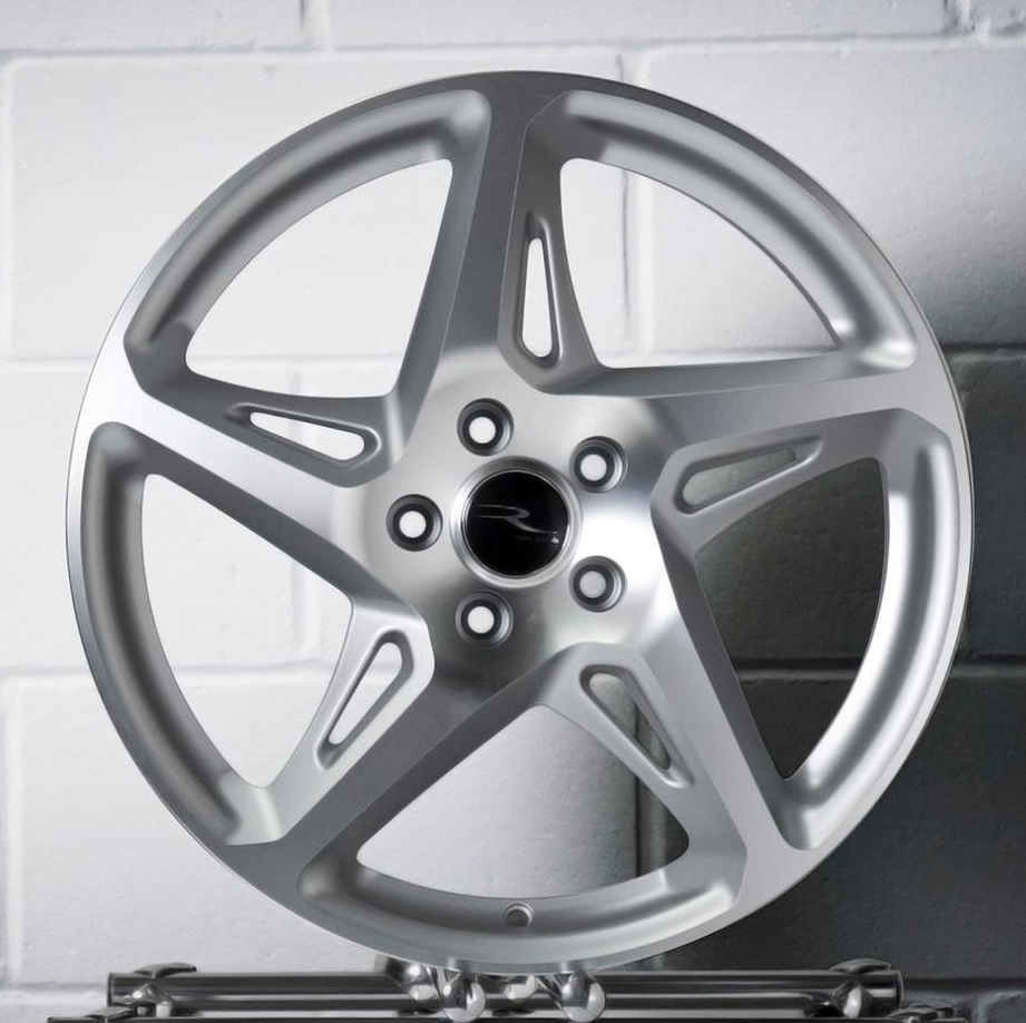 BM Autosport - NEW 19 INCH RIVER RVR R4 ALLOY WHEELS IN MATT SILVER WITH...