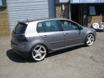 NEW 19 INCH RIVER RVR R4 ALLOY WHEELS IN MATT SILVER WITH MATT POLISHED FACE 5x112