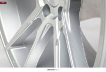 NEW 20 INCH VEEMANN V-FS24 ALLOY WHEELS IN SILVER MACHINED, DEEPER CONCAVE 10" ALL ROUND 5x112
