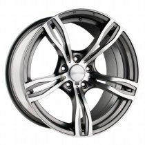 NEW 19 INCH AVANT GARDE M355 ALLOY WHEELS IN GUNMETAL WITH POLISHED FACE AND DEEPER CONCAVE 10″ REAR 5x120