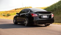 NEW 20 INCH AXE EX30 ALLOY WHEELS IN GLOSS BLACK WITH POLISHED FACE DEEP CONCAVE 10" REAR 5x120