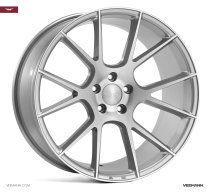 NEW 19" VEEMANN V-FS23 ALLOY WHEELS IN SILVER POL WITH WIDER 9.5" REARS et42/40