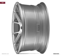 NEW 20 INCH VEEMANN V-FS23 ALLOY WHEELS IN SILVER MACHINED WITH DEEPER CONCAVE 10" REARS 5x112