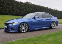 NEW 20 INCH VEEMANN V-FS23 ALLOY WHEELS IN SILVER MACHINED WITH DEEPER CONCAVE 10" REARS 5x112