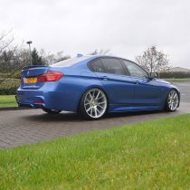 NEW 20 INCH VEEMANN V-FS23 ALLOY WHEELS IN SILVER MACHINED WITH DEEPER CONCAVE 10" REARS 5x112