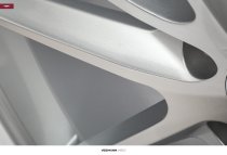 NEW 19 INCH VEEMANN V-FS25 ALLOY WHEELS IN SILVER MACHINED WITH DEEPER CONCAVE 9.5" REARS 5x112