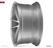 NEW 19 INCH VEEMANN V-FS25 ALLOY WHEELS IN SILVER MACHINED WITH DEEPER CONCAVE 9.5" REARS 5x112