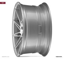 NEW 19 INCH VEEMANN V-FS26 DIRECTIONAL ALLOY WHEELS IN SILVER MACHINED WITH DEEPER CONCAVE 9.5" REAR 5x112