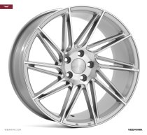 NEW 19" VEEMANN V-FS26 DIRECTIONAL ALLOY WHEELS IN SILVER POL WITH WIDER 9.5" REARS et42/40
