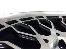 NEW 18 INCH RADI8 R8 A10 ALLOY WHEELS IN GLOSS BLACK WITH POLISHED FACE AND DEEPER CONCAVE 9.5" REARS 5x112