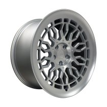 NEW 19 INCH RADI8 R8A10 ALLOY WHEELS IN MATT SILVER WITH MACHINED FACE AND DEEPER CONCAVE 10″ REARS 5x112
