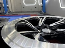 NEW 19 INCH RADI8 R8C5 ALLOY WHEELS IN GLOSS BLACK WITH MACHINED FACE AND DEEPER CONCAVE 10" REAR OPTION 5x112
