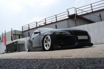 NEW 19 INCH RADI8 R8C5 ALLOY WHEELS IN MATT SILVER WITH MACHINED FACE 5x112