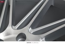 NEW 19 INCH VEEMANN V-FS26 DIRECTIONAL ALLOY WHEELS IN SILVER MACHINED WITH DEEPER CONCAVE 9.5" REARS 5x120