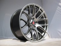 NEW 20" AXE CS LITE ALLOY WHEELS IN HYPER BLACK 8.5"ET38 ALL ROUND