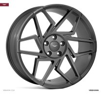 NEW 19" VEEMANN V-FS27R ALLOY WHEELS IN GLOSS GRAPHITE