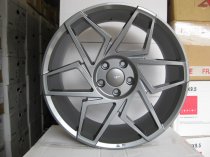 NEW 19 INCH VEEMANN V-FS27R ALLOY WHEELS IN GLOSS GRAPHITE WITH DEEPER CONCAVE 9.5" REAR OPTION 5x112