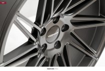 NEW 19 INCH VEEMANN V-FS26 DIRECTIONAL ALLOY WHEELS IN GLOSS GUNMETAL, DEEPER CONCAVE 9.5" REAR ALL ROUND 5x112
