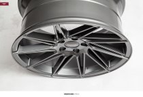 NEW 19 INCH VEEMANN V-FS26 DIRECTIONAL ALLOY WHEELS IN GLOSS GUNMETAL, DEEPER CONCAVE 9.5" REAR ALL ROUND 5x112