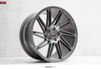 NEW 19 INCH VEEMANN V-FS26 DIRECTIONAL ALLOY WHEELS IN GLOSS GUNMETAL, DEEPER CONCAVE 9.5" REAR ALL ROUND 5x112