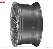 NEW 19 INCH VEEMANN V-FS26 DIRECTIONAL ALLOY WHEELS IN GLOSS GUNMETAL, DEEPER CONCAVE 9.5" REAR ALL ROUND 5x112