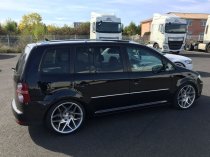 NEW 19 INCH VEEMANN V-FS27R ALLOY WHEELS IN SILVER MACHINED WITH DEEPER CONCAVE 9.5" REAR OPTION 5x112