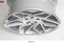 NEW 19" VEEMANN V-FS27R ALLOY WHEELS IN SILVER POL WITH WIDER 9.5" REARS et42/40-42