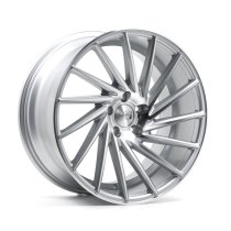 NEW 19 INCH 1AV ZX1 DIRECTIONAL ALLOY WHEELS IN SILVER WITH POLISHED FACE