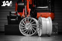 NEW 19 INCH 1AV ZX1 DIRECTIONAL ALLOY WHEELS IN SILVER WITH POLISHED FACE