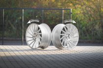 NEW 19 INCH 1AV ZX1 DIRECTIONAL ALLOY WHEELS IN SILVER WITH POLISHED FACE