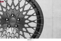 NEW 18 INCH VEEMANN VC540 ALLOY WHEELS IN GLOSS GRAPHITE WITH DEEPER CONCAVE 9" REAR 5x112
